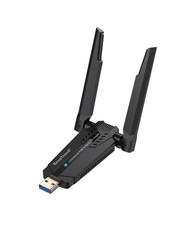 WiFi 6E Clé Linux Puissante pour Ubuntu Mint Debian Noir 9,1x5,8x9,3 cm
