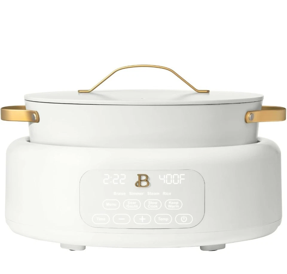 Beautiful 10 in 1, 6 Qt Electric Multi-Cooker by Drew Barrymore