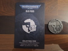 Warhammer 40000 40k Collectible Coin Old Foes