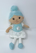 PLUSH Doll RUSS Cuddle Co Addison the Angel Blue White Swirl Star Ballerina
