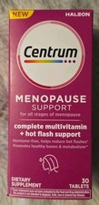 Centrum Complete Multivitamin Supplement Support Menopause 30 Tabs Exp 04/2026
