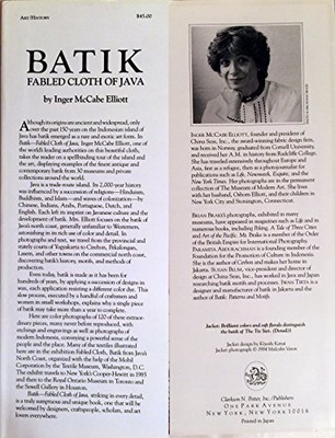 Batik: Fabled Cloth of Java - VERY GOOD