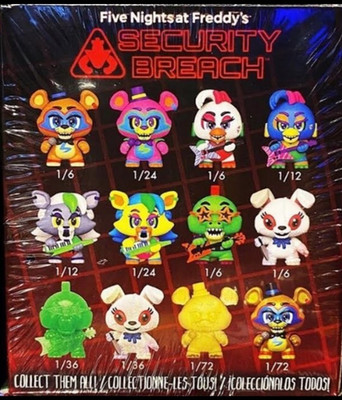 FIVE NIGHTS AT FREDDYS SECURITY BREACH - Mystery Minis Vinyl Figure Your Choice