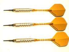 Soft Tip Darts New, 17 Gram Plated with Aluminum Shafts 3841