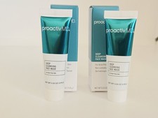 Lot of 2 Proactiv MD Deep Cleansing Face Wash Travel Size .33 Oz. New in Box