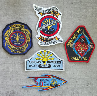 MC Patches Aufnäher Arrows Konvolut