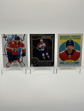 Aaron Ekblad RC OPC Platinum Denisenko Kiersted Rookie 3 Card Lot. rookie card picture