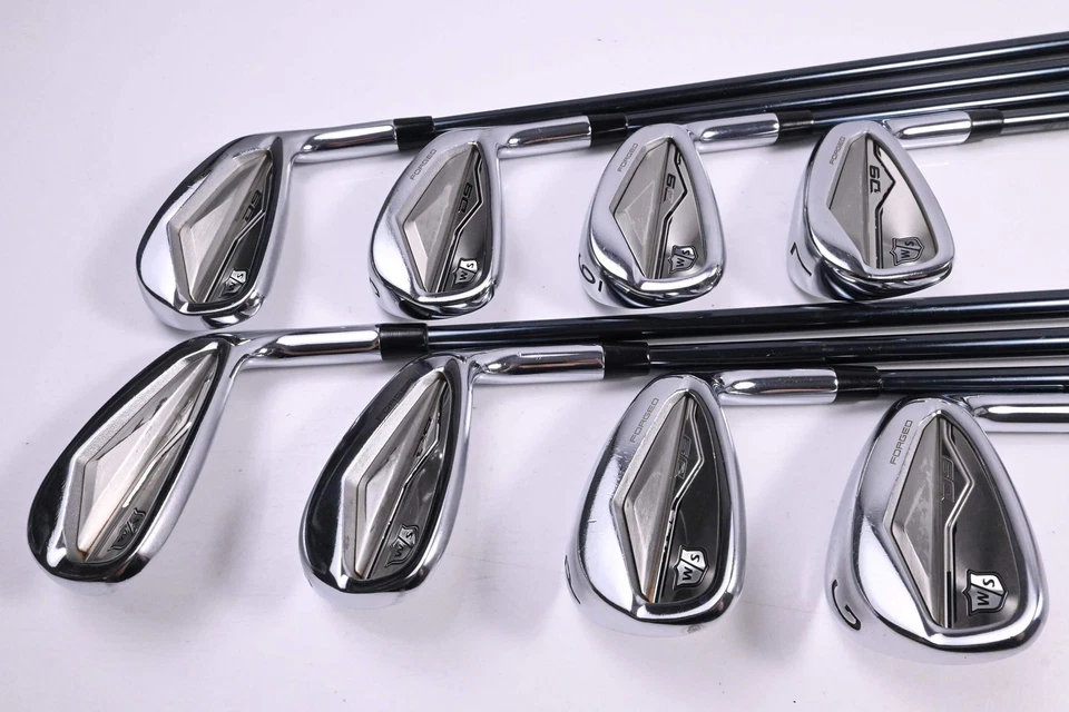Wilson D9 Forged Irons / 4-PW+GW / Regular Flex UST Mamiya Recoil Dart 75 Shafts - Image 2 of 4