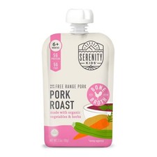 Free Range Pork Roast with Organic Vegetables, Herbs Bone Broth Baby