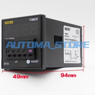 ONE NEW FOR SESTOS four digit digital electronic timer B1S-R-24 #AM