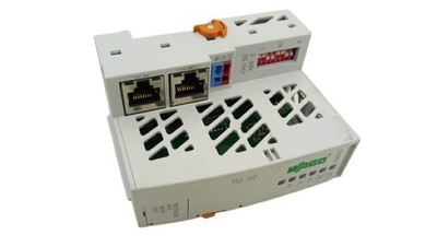 Wago 750-352 Ethernet Feldbuskoppler 10/100 Mbit 2-Port 24 V AC 750352