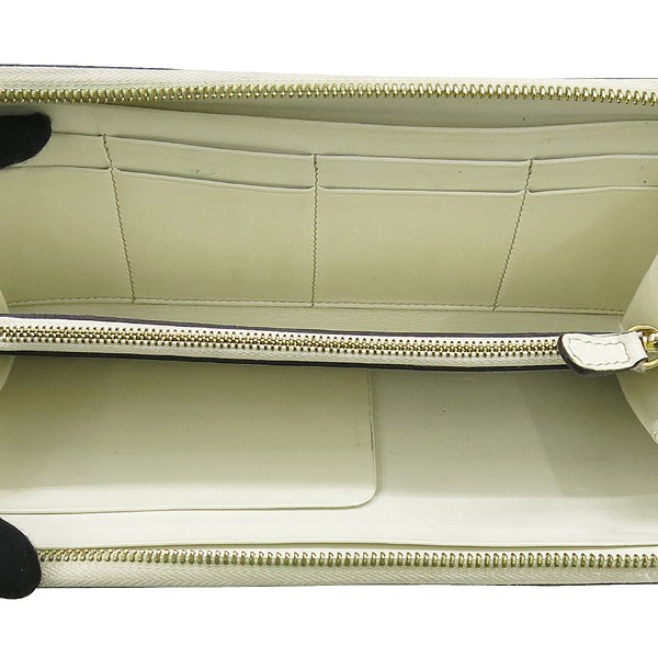 Jimmy Choo Python Leather Zip Wallet with Gold Lo… - image 3