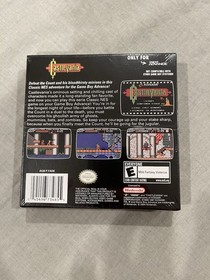 Castlevania Classic NES Series sigillato in fabbrica Nintendo Game Boy Advance GBA 💥