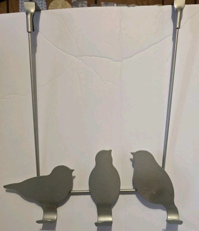 Umbra Loft Dennis Cheng plata níquel sobre la puerta gancho para pájaros percha Foto 2 de 3