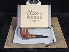 Unsmoked Prevost/Johnson Briarworks Classic C22 Smooth Billiard American Pipe