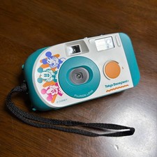 Fujifilm Tokyo Disneyland Edition 35mm Film Camera Rare Mickey Mouse JP