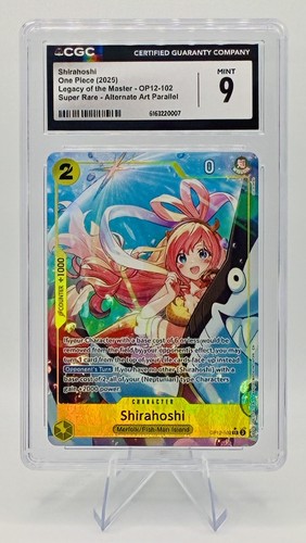 Shirahoshi (Alternate Art) graded CGC 9 for sale on eBay