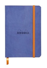 Rhodia Rhodiarama Softcover Notebook 4x5.5 Lined 72 Sheets Sapphire Cover