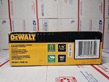 DEWALT DFS9175B1G 1.75" 9-Gauge Galvanized Barbed Fencing Staples 960 Box