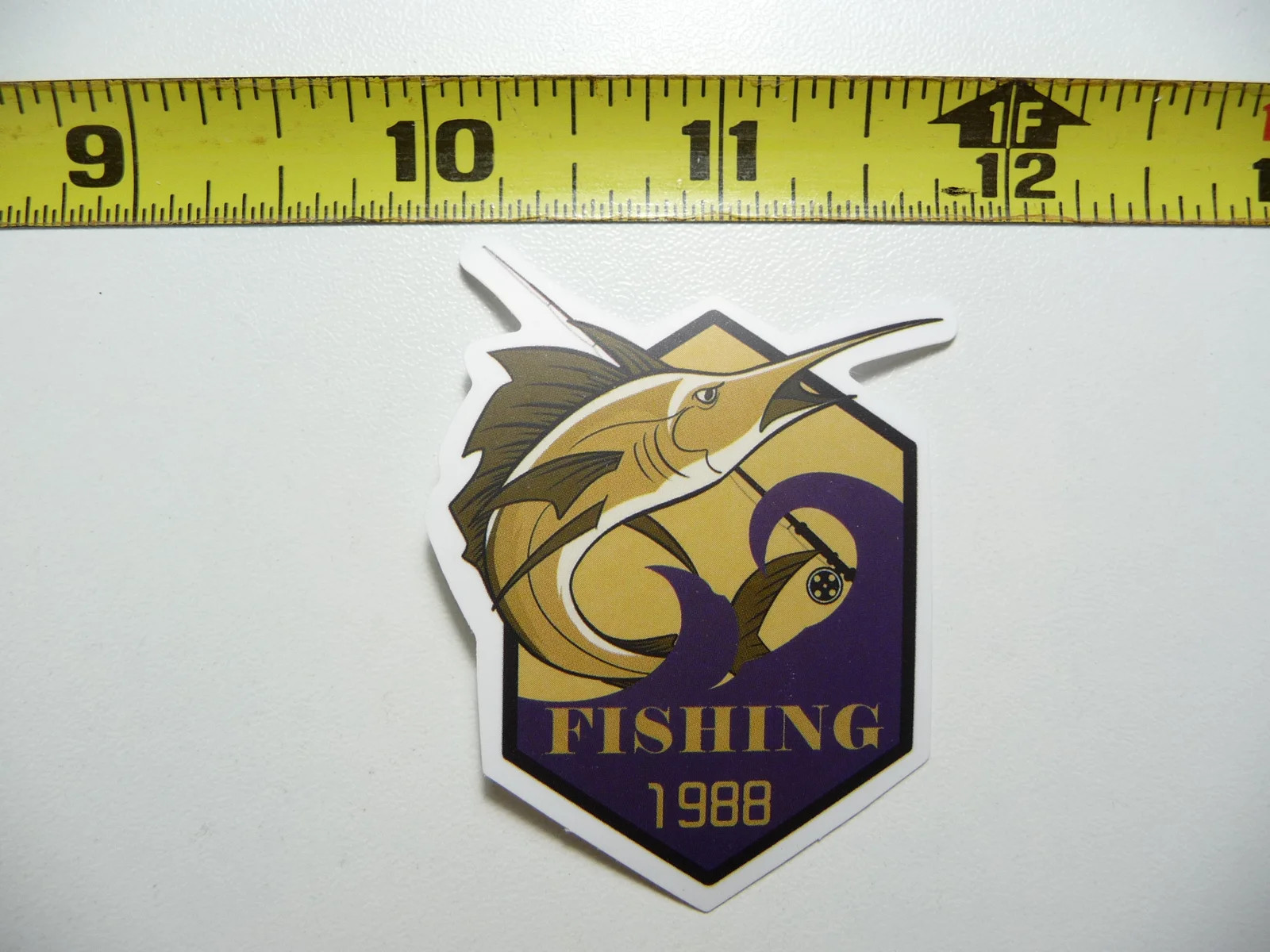 FUN FISHING SWORDFISH OCEAN FISH SMALL STICKER DECAL OUTDOORS BOATING
