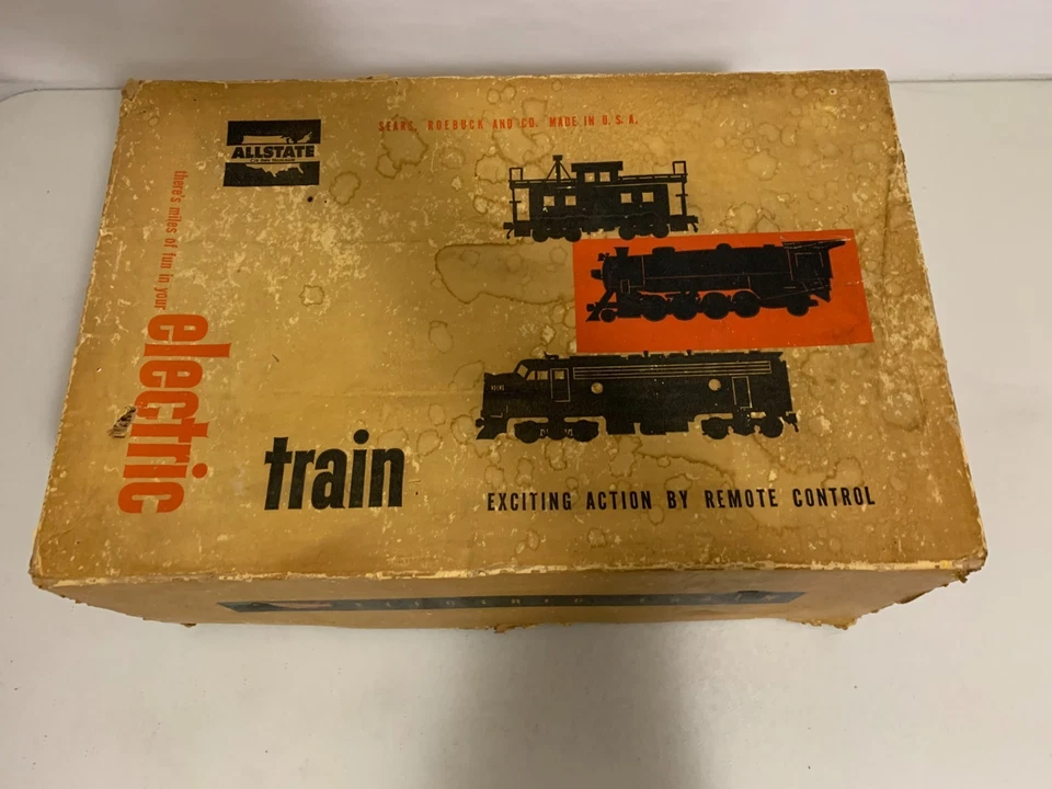 MARX ALLSTATE/SEARS #9625, JUEGO DE TREN DEL Pacífico Sur, ob (circa 1951) Foto 2 de 4