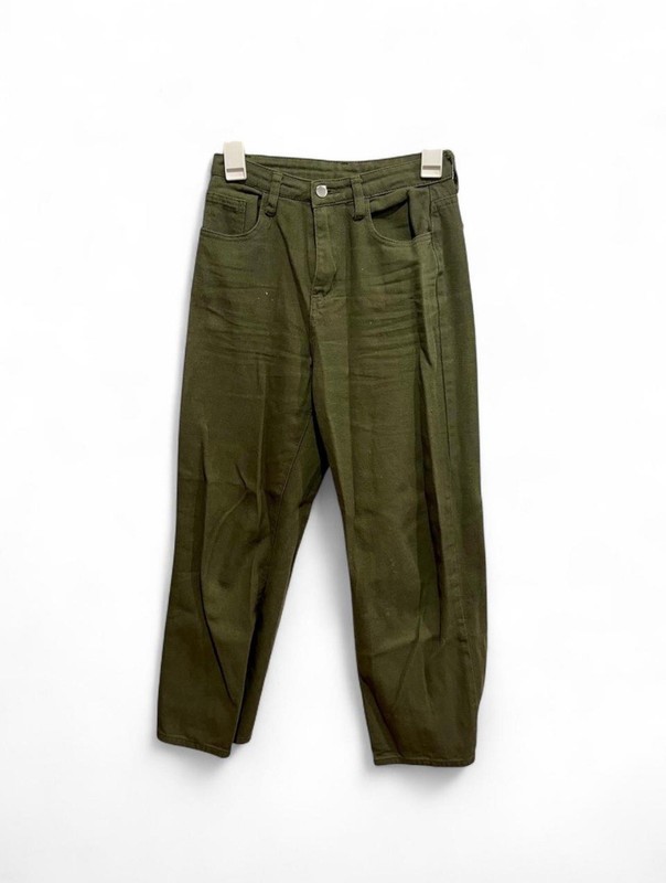 Green Wide Leg Jeans XS