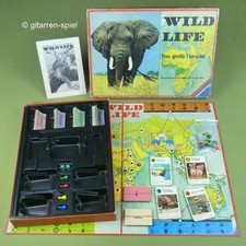 Wild Life - 100 % Komplett! Orange mit Elefant von Ravensburger ©1976 Rarität