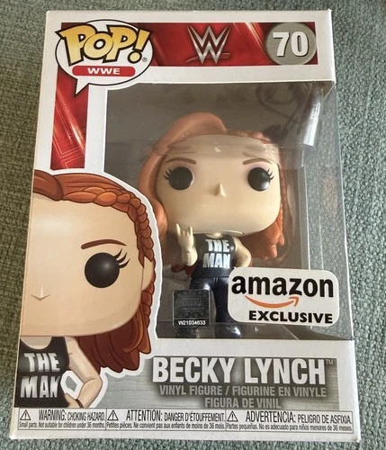 Becky Lynch The Man Funko Pop 70 WWE Amazon Exclusive New Sealed