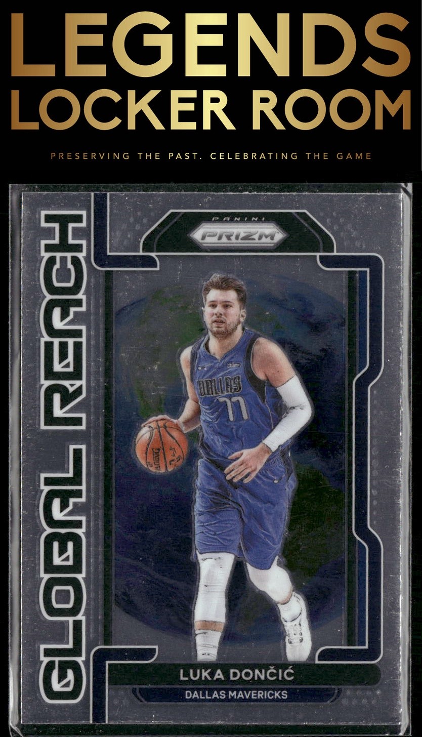 2021-22 Panini Prizm #4 Luka Doncic Global Reach