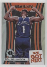 2019-20 Panini NBA Hoops Premium Stock We Got Next Holo Zion Williamson #9 0hc2