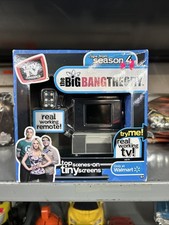 Big Bang Theory Tiny TV Classics Real Working TV w/Remote, Brand New Collectible