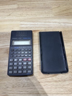Casio fx-82SX Fraction Scientific Calculator w/ Cover Tested Working Batteries