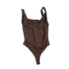 Brown Seamless Shapewear Bodysuit Thong XL Sculpting Control NWOT