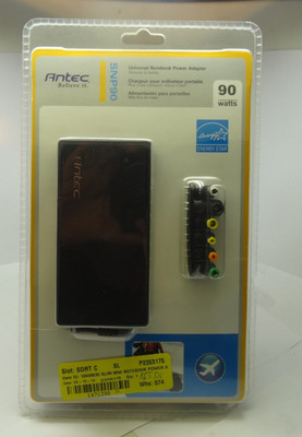 Antec SNP90 Slim Universal Laptop Notebook Power AC Adapter Charger 19V 4.74A