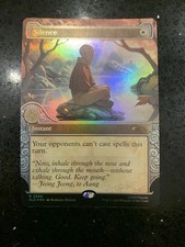 MTG Silence (Rainbow Foil) Secret Lair x Avatar 2300 NM