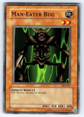 Man-Eater Bug Common Starter Deck: Yugi Evolution SYE-017 Unlimited HP/DM