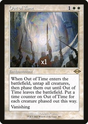 MTG Retro Modern Horizons 2 MH2 Out of Time MINT