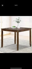 New ChicFurnit Dining Table for 4, Walnut
