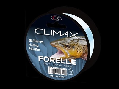 Climax Monofile Zielfischschnur Forelle Monoschnur Angelschnur Forellenschnur