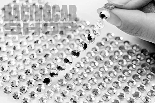 TRUE LINE Automotive Interior Exterior Iced Out Crystal Bling Diamond Sheet - Image 3 of 4