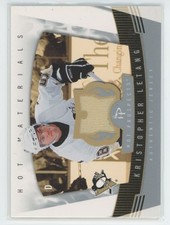 2006-07 UD Fleer Kristopher Letang HM-KL Hot Prospects Materials RC