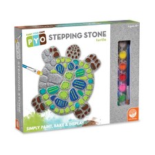 New - MindWare Paint Your Own Stepping Stone - Turtle - Ages 8  1 player