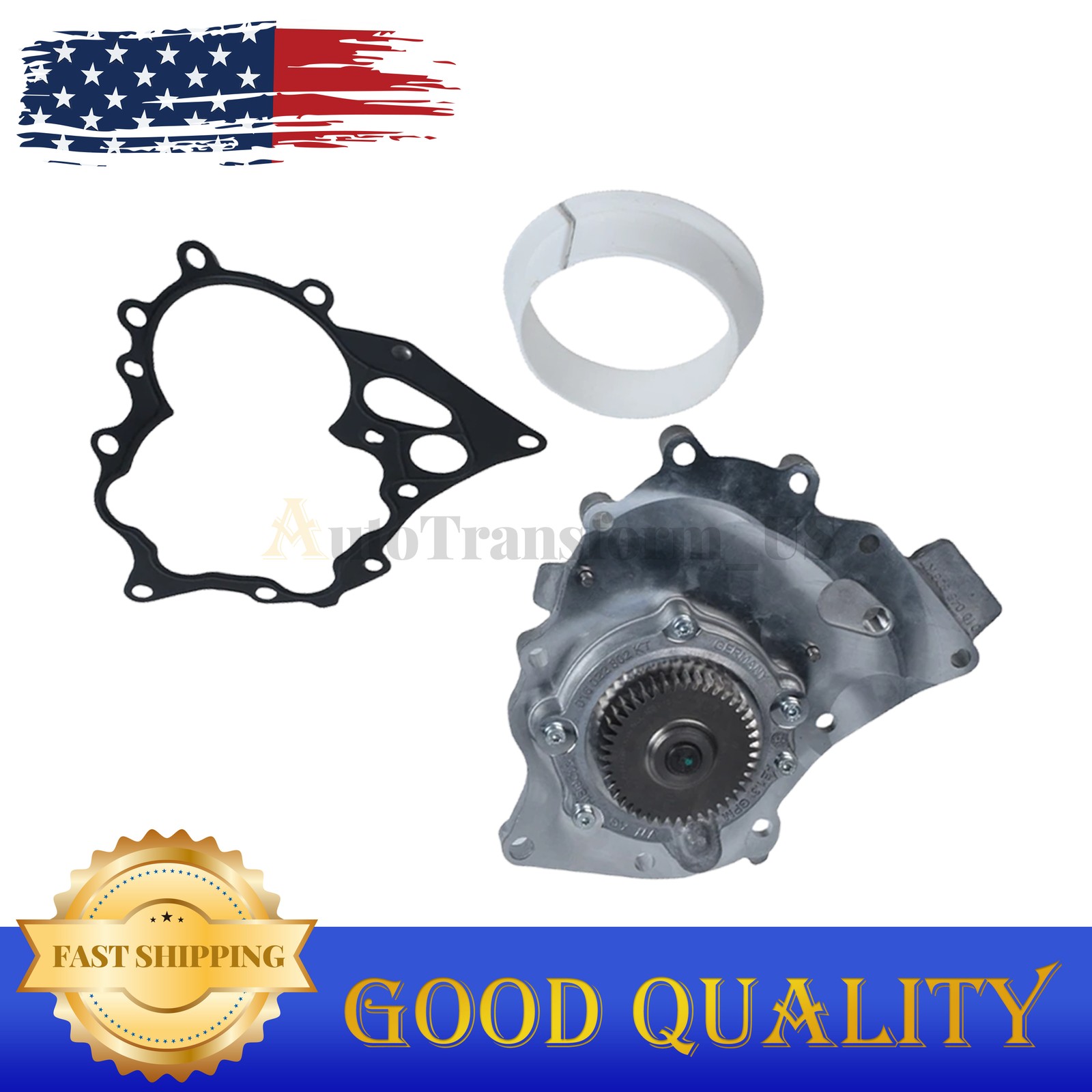 NEW Engine Water Pump For Cayenne Panamera Urus Bentley Audi A8 S8 RS7 RSQ8 4.0T