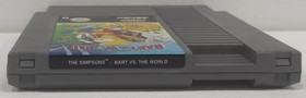 The Simpsons Bart Vs The World Jeu Nintendo NES Pal AF983