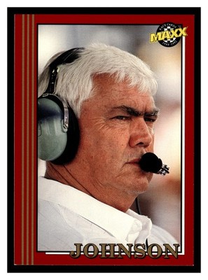1992 Maxx (Red) #109 Junior Johnson Junior Johnson & Associates
