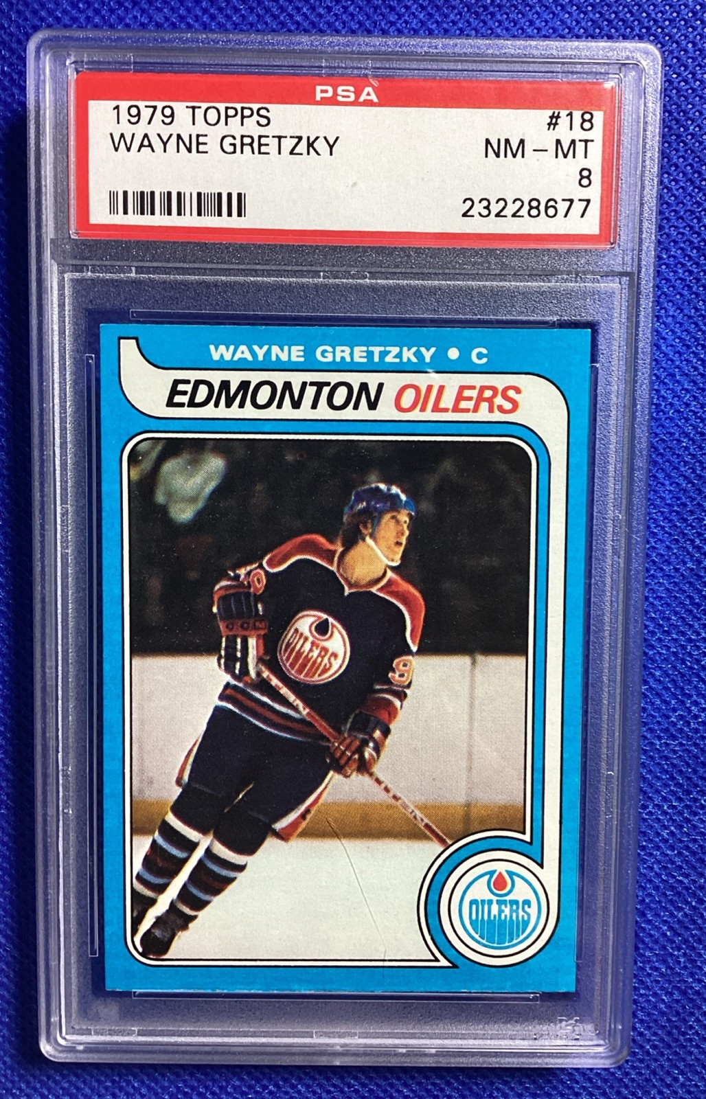 SET BREAK 1979 Topps Wayne Gretzky #18 PSA 8 77