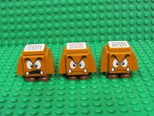 Lot of 3 Lego Nintendo Super Mario Adventures Minifigures Goomba 71408 GM26