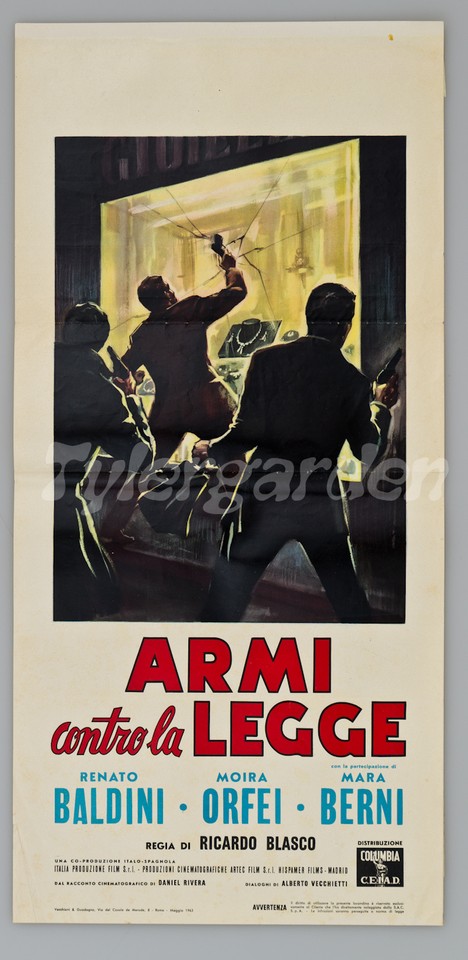 Locandina di Armi contro la legge (1961)