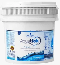 Aquatick Pool Shock 68% Cal-Hypo Granular Sanitizer for Clear Water 100 Lbs.