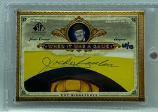 2006 SP Legendary Cuts Jocko Conlan Signature #’d 68/73